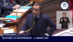 Le Premier ministre, Sébastien Lecornu, le 6 janvier 2026.