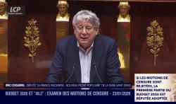 Eric Coquerel, le 23 janvier 2026.