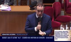 Sébastien Lecornu, le 2 février 2026.