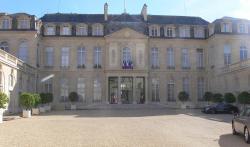 L'Elysée, à Paris. 