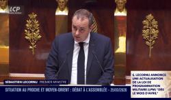Sébastien Lecornu, le 25 mars 2026 (© LCP)