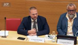 Nicolas Metzdorf et Emmanuel Tjibaou, le 1er juillet 2025.