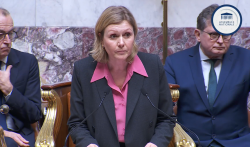 Yaël Braun-Pivet, le 17 février 2026.