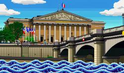 Image de l'Assemblée nationale générée par IA