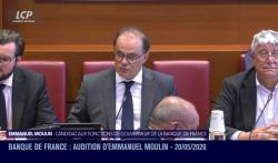 Emmanuel Moulin devant la commission des finances