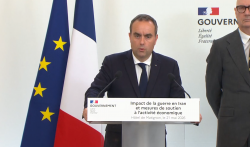 Le Premier ministre, Sébastien Lecornu, ce jeudi 21 mai.