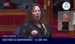 Cyrielle Chatelain, le 30 juin 2026