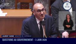 Laurent Nunez, le 3 juin 2026.