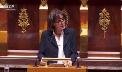 La députée Soumya Bourouaha.