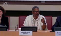 Le député de Guyane Jean-Victor Castor