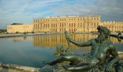 Le château de Versailles.