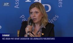 Yaël Braun-Pivet, le 9 juillet 2026.
