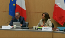 Christian Baptiste et Maud Petit, le 21 mai 2026.