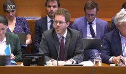 David Amiel à l'Assemblée nationale, le 16 juillet 2026