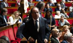 François Hollande, le 7 juillet 2026 à l'Assemblée nationale.