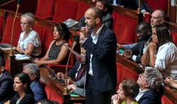 Le député LFI Manuel Bompard, le 7 juillet 2026 à l'Assemblée nationale