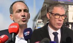Raphael Glucksmann et Olivier Faure