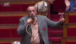 Benoît Biteau dans l'hémicycle, le 21 octobre 2026