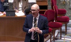 Le ministre Roland Lescure, le 27 octobre à l'Assemblée nationale