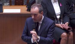 Sébastien Lecornu lors des QAG, le 6 octobre 2026