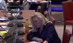 Danielle Simonnet à l'Assemblée nationale, le 7 octobre 2026