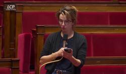 Emilie Bonnivard, députée de Savoie, à l'occasion des débats sur la loi intégrale. (Assemblée nationale)