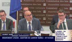 Laurent Nunez, le 7 octobre 2026