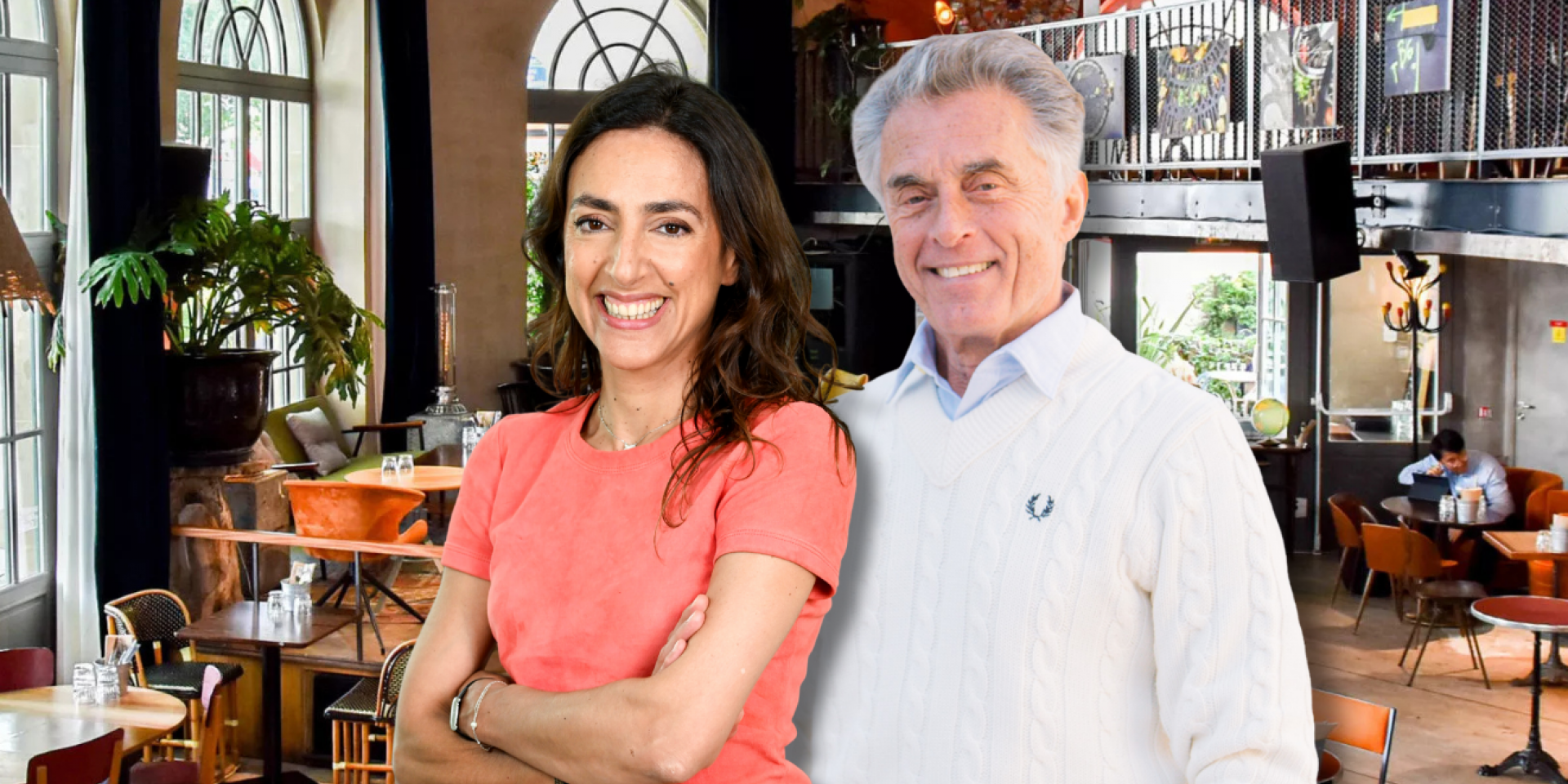 Le banquet, présenté par Anna Cabana et Gérard Holtz
