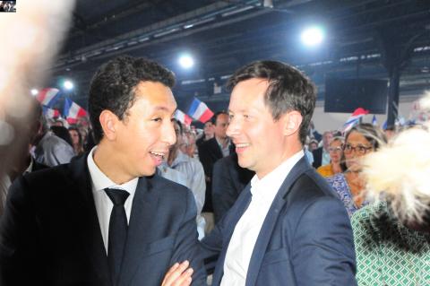 Othman Nasrou et François-Xavier Bellamy, le 20 juin 2026 (© Raphaël Marchal / LCP)