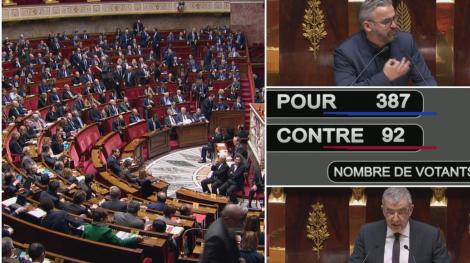 Couverture : La loi anti-casseurs votée, abstention record des députés La République en marche