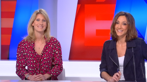 Brigitte Boucher et Rebecca Fitoussi - Soirée des municipales Brigitte Boucher et Rebecca Fitoussi - Soirée des municipales