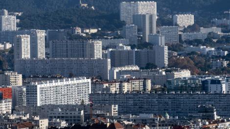 Des logements sociaux à Marseille, en novembre 2021