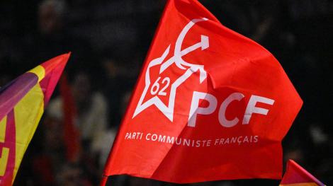 Drapeau Parti communiste français