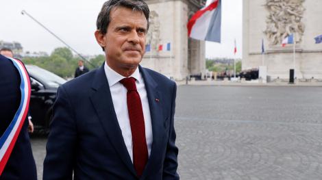 Manuel Valls à Paris