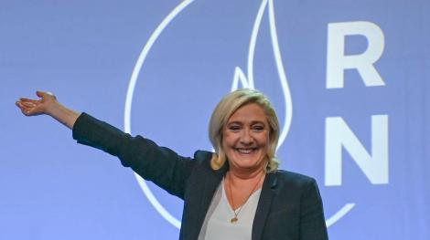 Marine Le Pen à Hénin-Beaumont, le 5 juin 2022