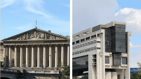 Montage photo de l'Assemblée nationale (à gauche) et du Ministère de l'Economie et des Finances (à droite). Crédits photo : Wikipédia (licence Creative Commons) Montage photo de l'Assemblée nationale (à gauche) et du Ministère de l'Economie et des Finances (à droite). Crédits photo : Wikipédia (licence Creative Commons)