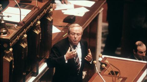 Jean-Marie Le Pen à l'Assemblée nationale