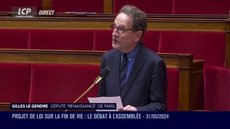 Gilles Le Gendre, dans l'hémicycle de l'Assemblée nationale, le 31 mai 2024.