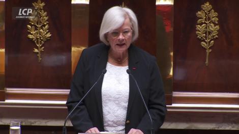 Catherine Vautrin, le 27 mai 2024, à l'Assemblée nationale.