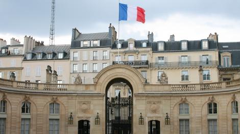 Le Palais de l'Elysée, à Paris. © Nicolas Nova