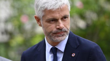 Laurent Wauquiez à l'Elysée, le 23 aût 2024. Daniel Pier / NurPhoto / NurPhoto via AFP