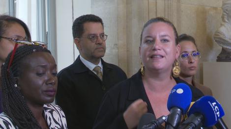 Mathilde Panot, à l'Assemblée nationale, le 17 septembre 2024.