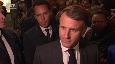 Emmanuel Macron au Havre, le 12 septembre 2024.