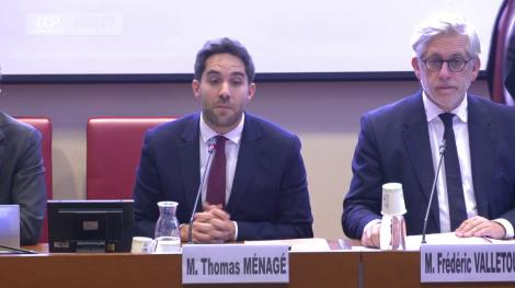 Thomas Ménagé, le 23 octobre 2024. LCP