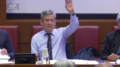 Charles de Courson à l'Assemblée nationale le 17 octobre 2024