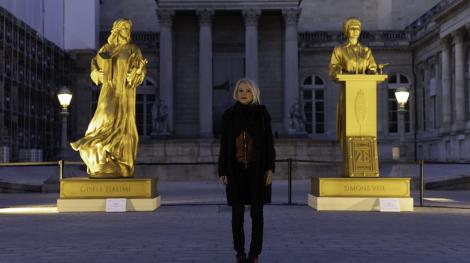 Les grands entretiens de Laure Adler "Paroles de femmes"-copyright : Nicolas Kovarik/ Agence 1827 pour LCP