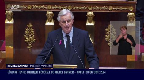 Michel Barnier LCP 01/10/2024