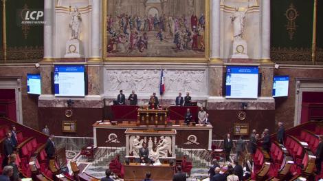 L'hémicycle de l'Assemblée LCP 26/10/2024 L'hémicycle de l'Assemblée LCP 26/10/2024