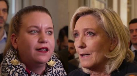 Mathilde Panot et Marine Le Pen LCP 02/12/2024