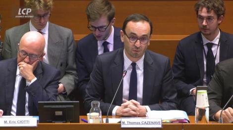Thomas Cazenave, le 18 décembre 2024. LCP